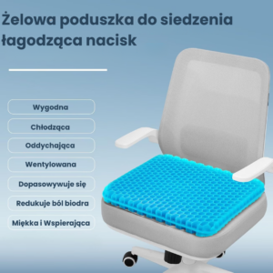Zentra - poduszka żelowa poprawiająca komfort siedzenia