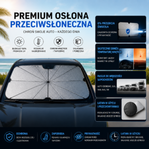 SUNNOVA - Osłona Przeciwsłoneczna Do Auta